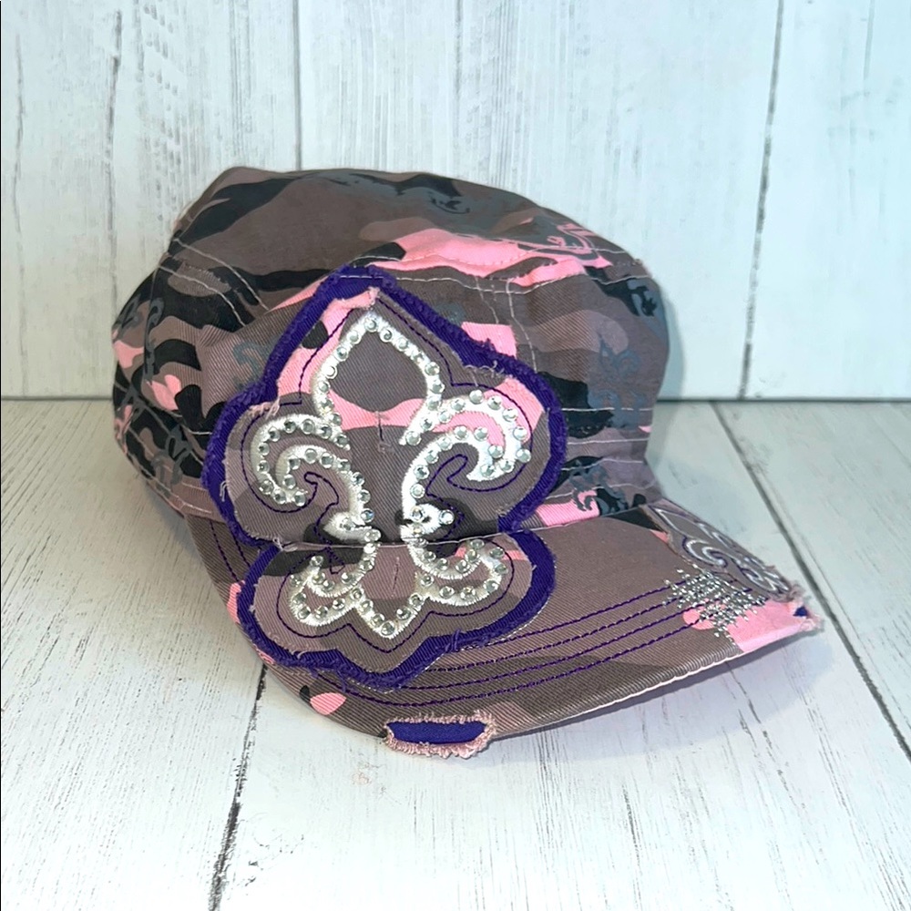 Bling women’s army hat
